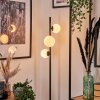 Lampadaire - Verre 10 cm, 12 cm Remaisnil Blanc, 3 lumières