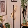 Lampadaire - Verre 10 cm, 12 cm Remaisnil Fumé, 5 lumières