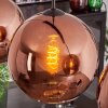Suspension - Verre 25 cm Koyoto Cuivré, 4 lumières