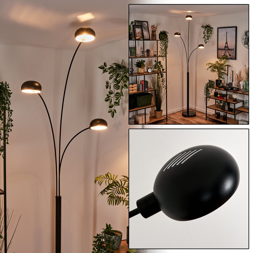 Lampadaire Nikkala Noir, 3 lumières main product photo