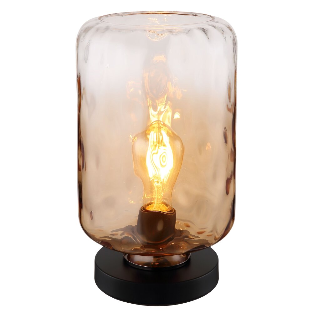 Lampe de table Globo DARINA Noir, 1 lumière main product photo