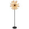 Lampadaire Globo UDO Noir, 6 lumières