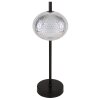 Lampe de table Globo AIDA LED Noir, 1 lumière