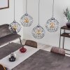 Suspension Tawasu Chrome, 4 lumières