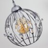 Suspension Tawasu Chrome, 4 lumières