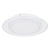 Plafonnier Globo SAMU LED Blanc, 1 lumière, Télécommandes, Changeur de couleurs