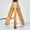 Lampe de table Beccar Écru, Noir, 1 lumière