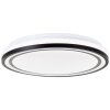 Plafonnier Brilliant Cloe LED Blanc, 1 lumière, Télécommandes