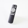 Plafonnier Brilliant Salerno LED Blanc, 1 lumière, Télécommandes