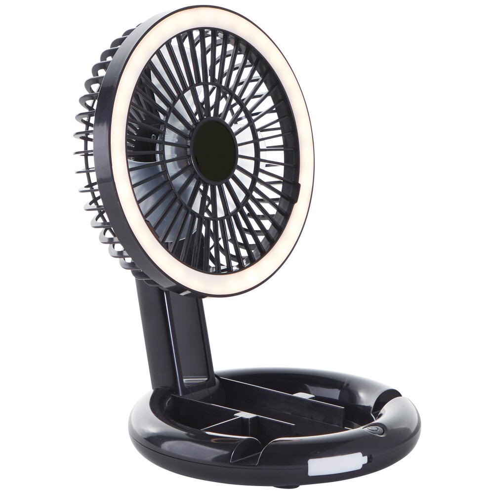 Lampes de table Brilliant Vesto LED Noir, 1 lumière main product photo