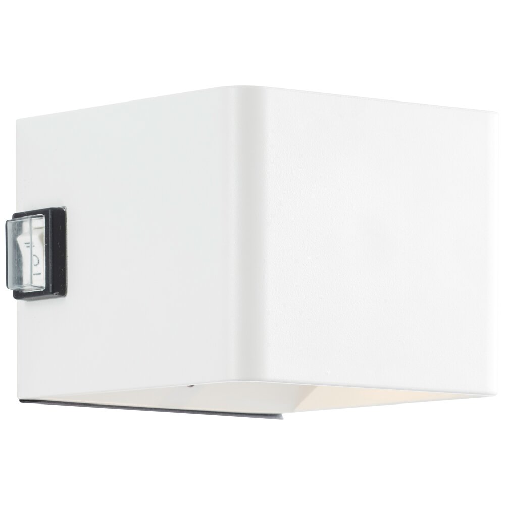 Applique murale d'extérieur Brilliant Iseo LED Blanc, 1 lumière main product photo