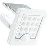 Applique murale d'extérieur Brilliant Luton LED Blanc, 1 lumière, Détecteur de mouvement