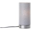Lampe de table Brilliant Scarlett Argenté, 1 lumière