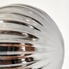 Lampadaire - Verre 10 cm, 12 cm Remaisnil Ambre, Fumé, 3 lumières