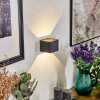 Applique murale Chuitna LED Noir, 1 lumière