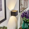 Applique murale Chuitna LED Noir, 1 lumière