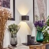 Applique murale Chuitna LED Noir, 1 lumière