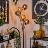 Lampadaire - Verre 15 cm Gastor Ambre, Fumé, 5 lumières