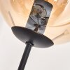 Lampadaire - Verre 15 cm Gastor Ambre, Fumé, 5 lumières