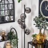 Lampadaire - Verre 15 cm Gastor Noir, 5 lumières