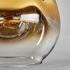 Plafonnier - Verre 25 cm Ripoll Or, Clair, 1 lumière