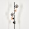 Lampadaire - Verre 10 cm, 12 cm Remaisnil Noir, 5 lumières