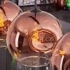 Suspension - Verre 30 cm Ripoll Clair, Cuivré, 3 lumières