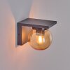 Applique murale d'extérieur Aquin Anthracite, 1 lumière