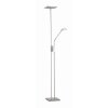 Lampadaire Reality LUKE LED Nickel mat, 2 lumières Lampadaire Reality LUKE LED Nickel mat, 2 lumières