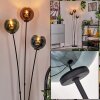 Lampadaire Belp Noir, 3 lumières Lampadaire Belp Noir, 3 lumières