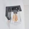 Applique murale d'extérieur Aquin Anthracite, 1 lumière