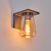 Applique murale d'extérieur Aquin Anthracite, 1 lumière