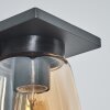 Applique murale d'extérieur Aquin Anthracite, 1 lumière