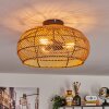 Plafonnier 40 cm Brandala Noir, 3 lumières