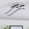 Plafonnier Biskopstorp LED Chrome, 1 lumière