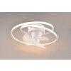 Ventilateur de plafond Reality UMEA LED Blanc, 1 lumière, Télécommandes