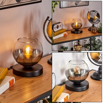 Koyoto Lampe à poser 15 cm Clair, Fumé, 1 lumière Koyoto Lampe à poser 15 cm Clair, Fumé, 1 lumière
