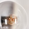 Gastor Lampadaire 33 cm Noir, 5 lumières