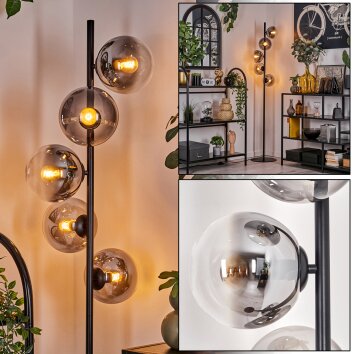 Gastor Lampadaire 33 cm Noir, 5 lumières Gastor Lampadaire 33 cm Noir, 5 lumières