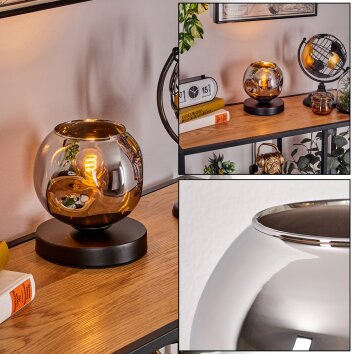 Ripoll Lampe à poser Noir, 1 lumière Ripoll Lampe à poser Noir, 1 lumière