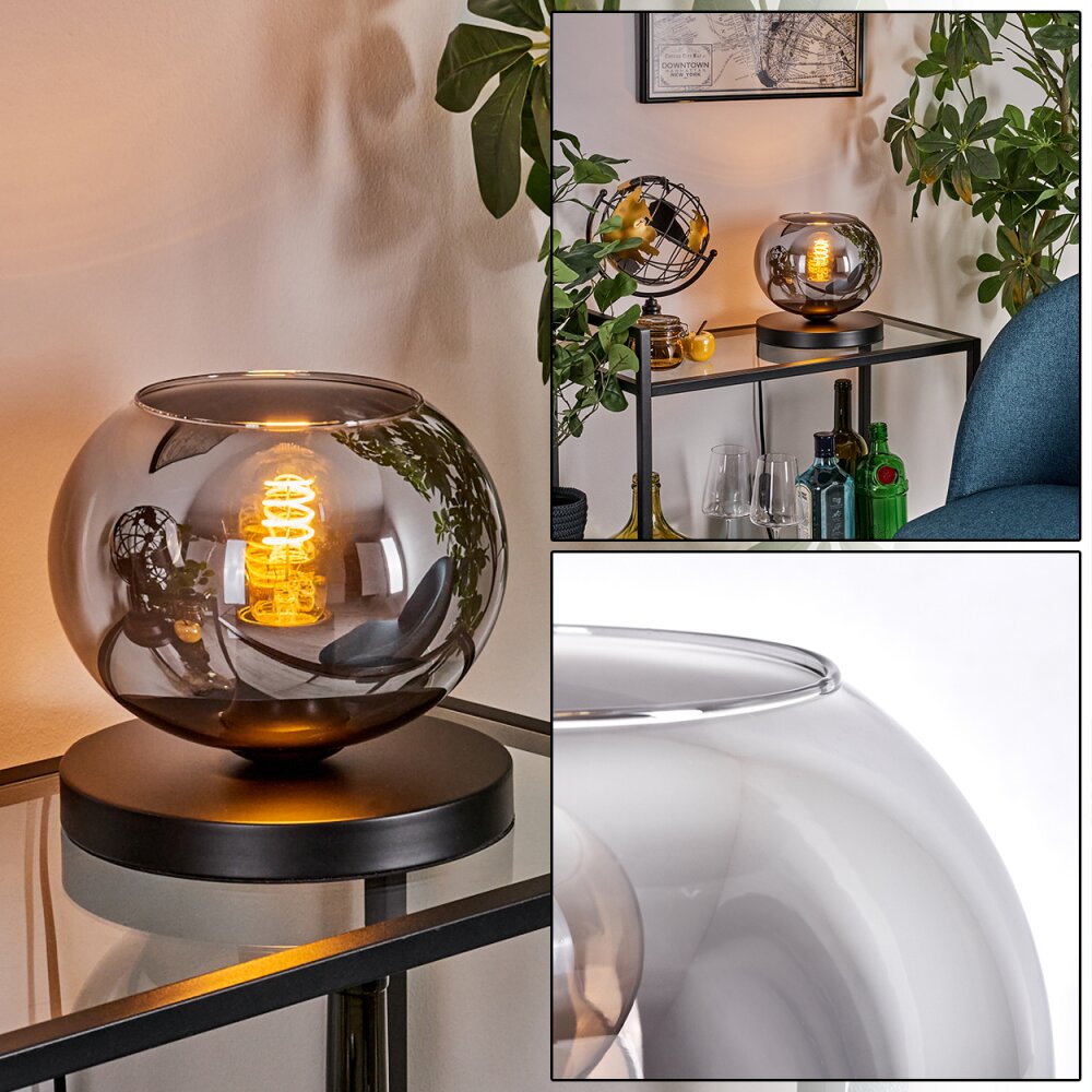 Apedo Lampe à poser Noir, 1 lumière main product photo