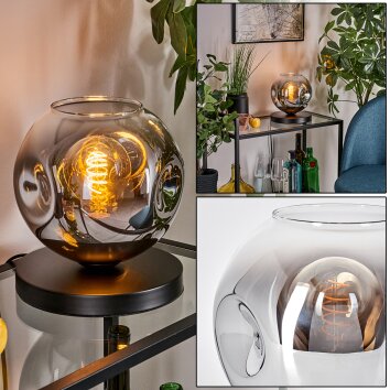 Ripoll Lampe à poser Chrome, Clair, 1 lumière Ripoll Lampe à poser Chrome, Clair, 1 lumière