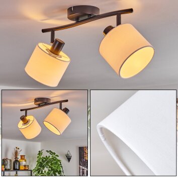 Bassagoda Plafonnier Noir, 2 lumières Bassagoda Plafonnier Noir, 2 lumières