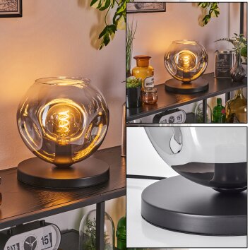 Ripoll Lampe à poser Noir, 1 lumière Ripoll Lampe à poser Noir, 1 lumière