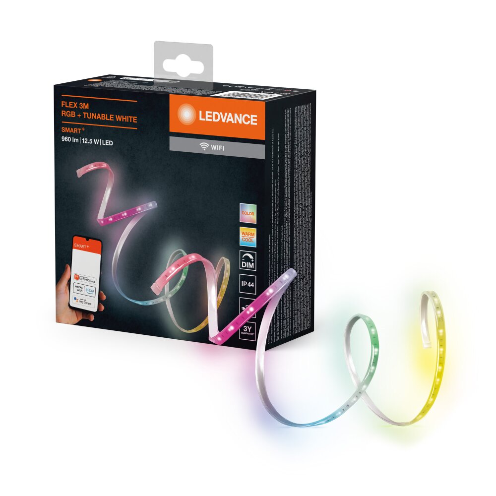 LED Bande LED Luminaires Ledvance LED Blanc, 1 lumière, Changeur de couleurs main product photo