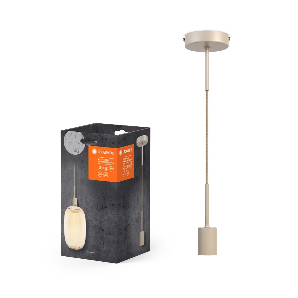 1906 Suspension Luminaires Ledvance Beige, 1 lumière main product photo
