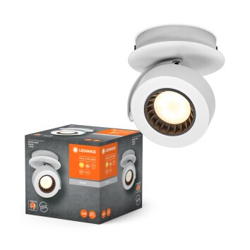 Decor Plafonnier Luminaires Ledvance LED Blanc, 1 lumière Decor Plafonnier Luminaires Ledvance LED Blanc, 1 lumière