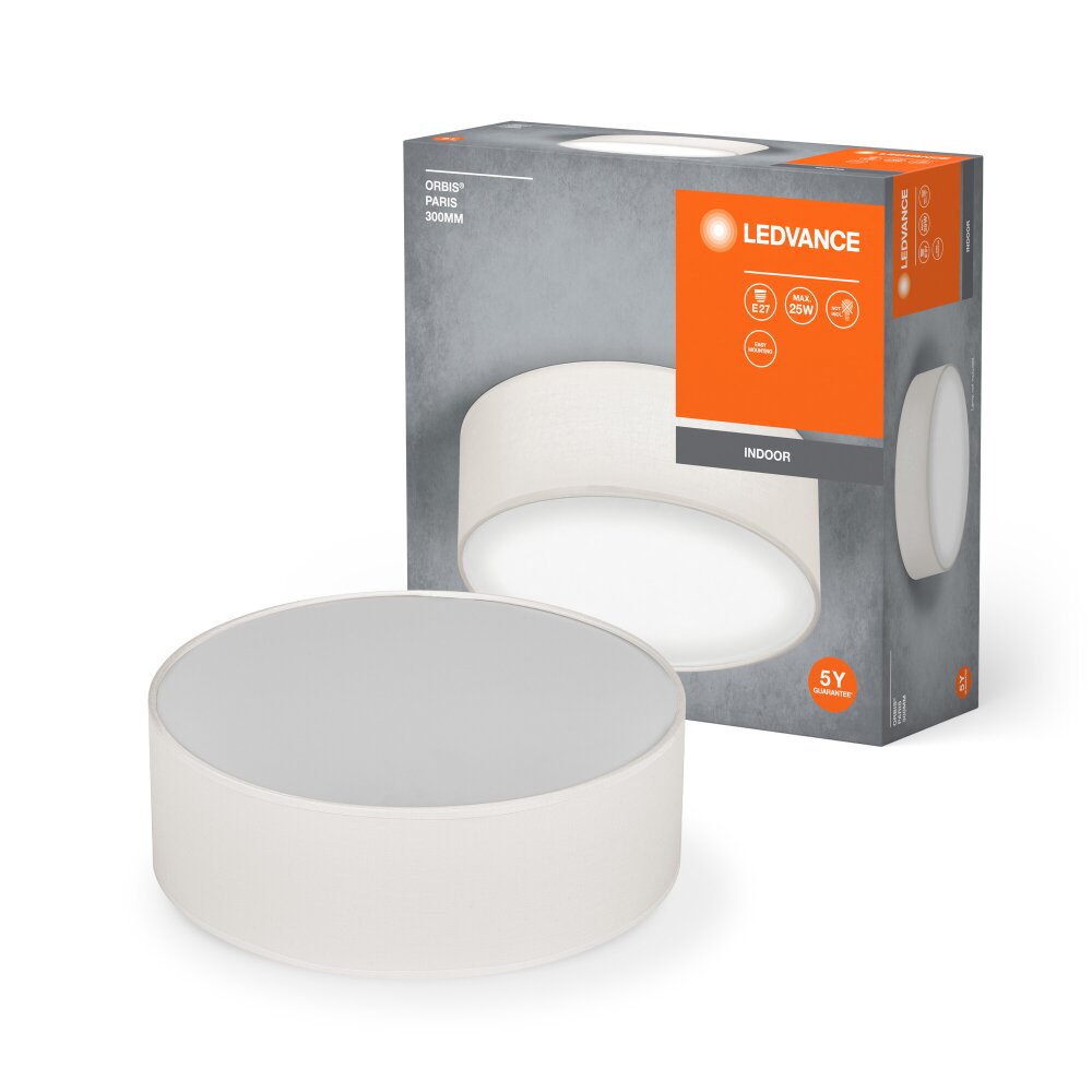 Orbis Plafonnier Luminaires Ledvance Beige, 1 lumière main product photo