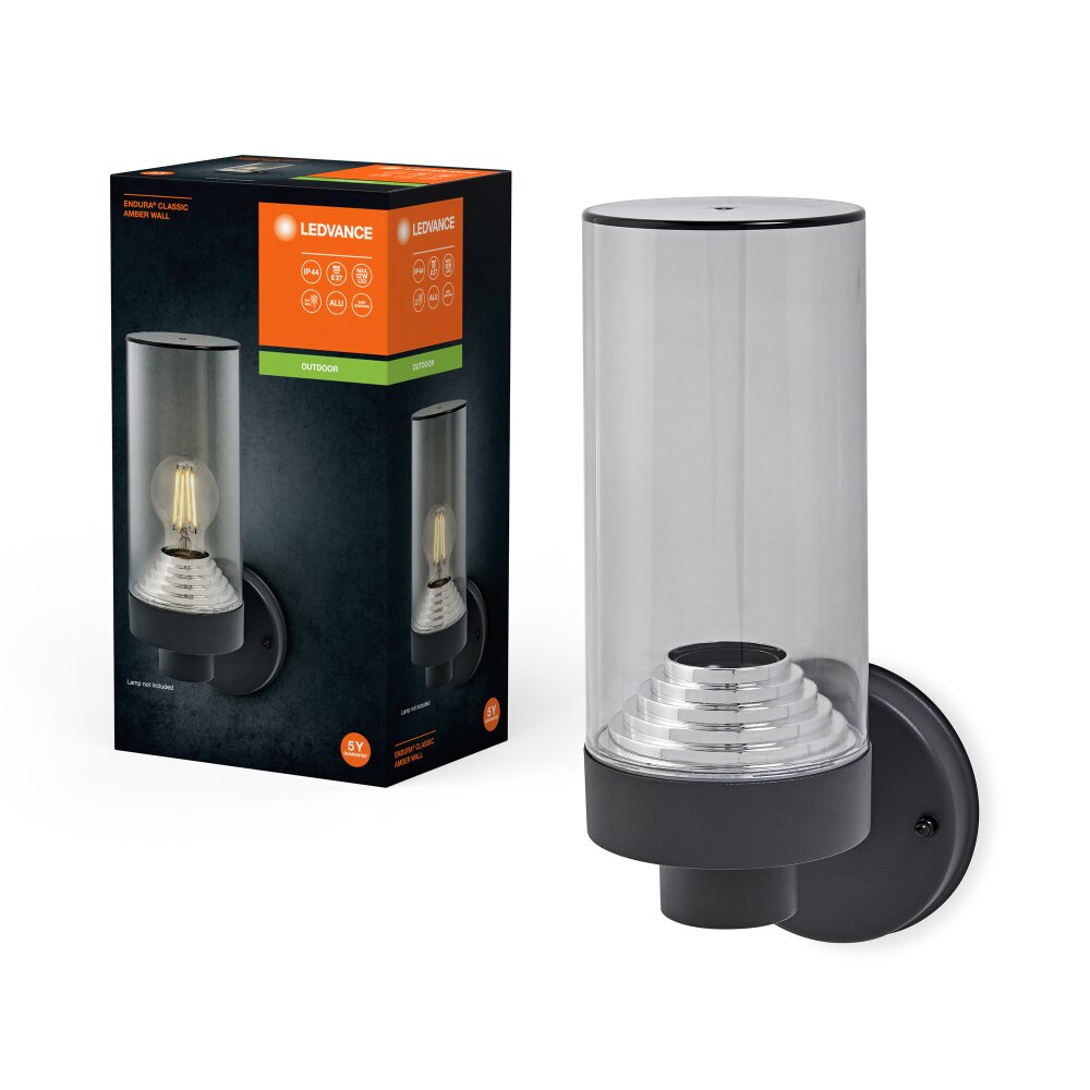 Endura Applique murale Luminaires Ledvance Gris, 1 lumière main product photo