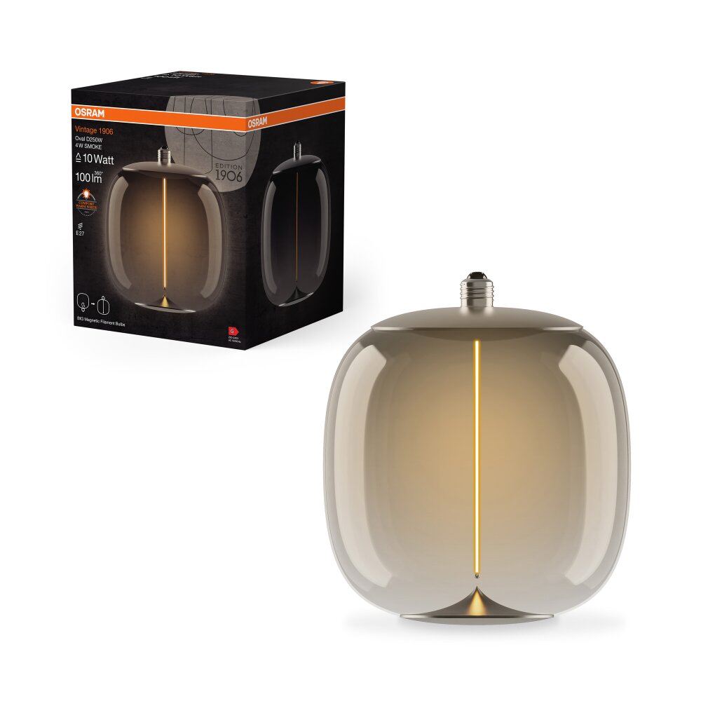Luminaires Osram E27 LED 4 Watt blanc chaud 100 Lumen main product photo